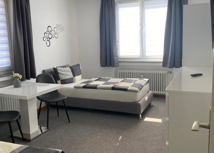 Moderne Unterkunft